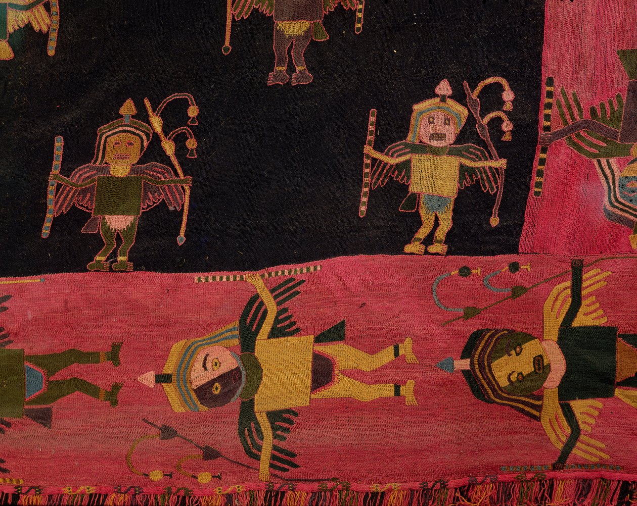 Tessuto di lana da Paracas Culture