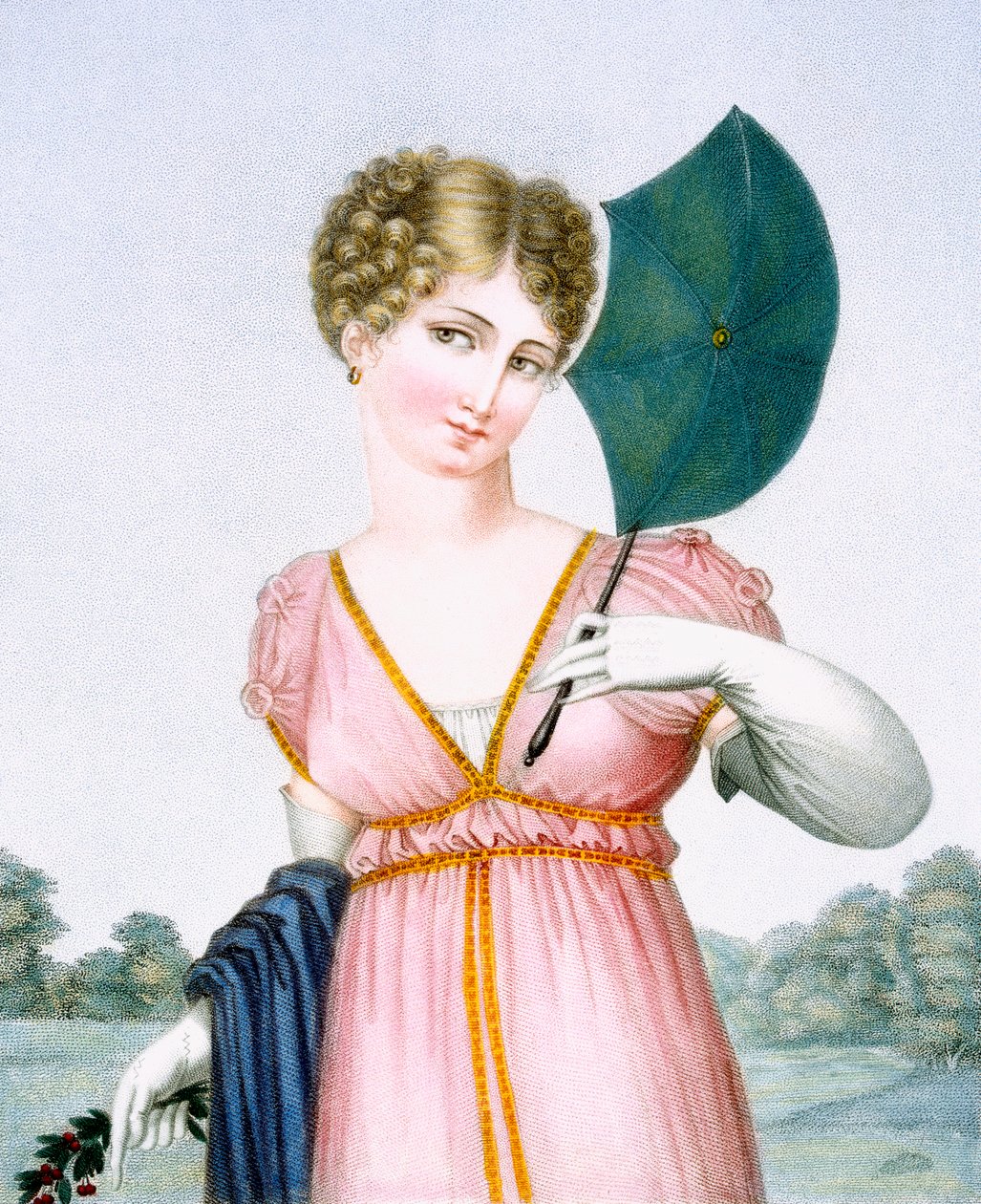 Il Flirt, inciso da Augrand, c.1816 da Parfait Augrand