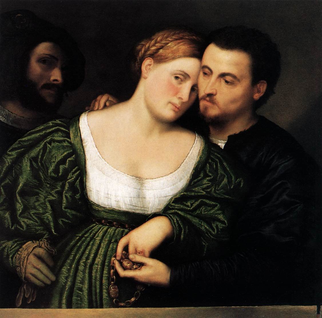 Amanti veneziani da Paris Bordone