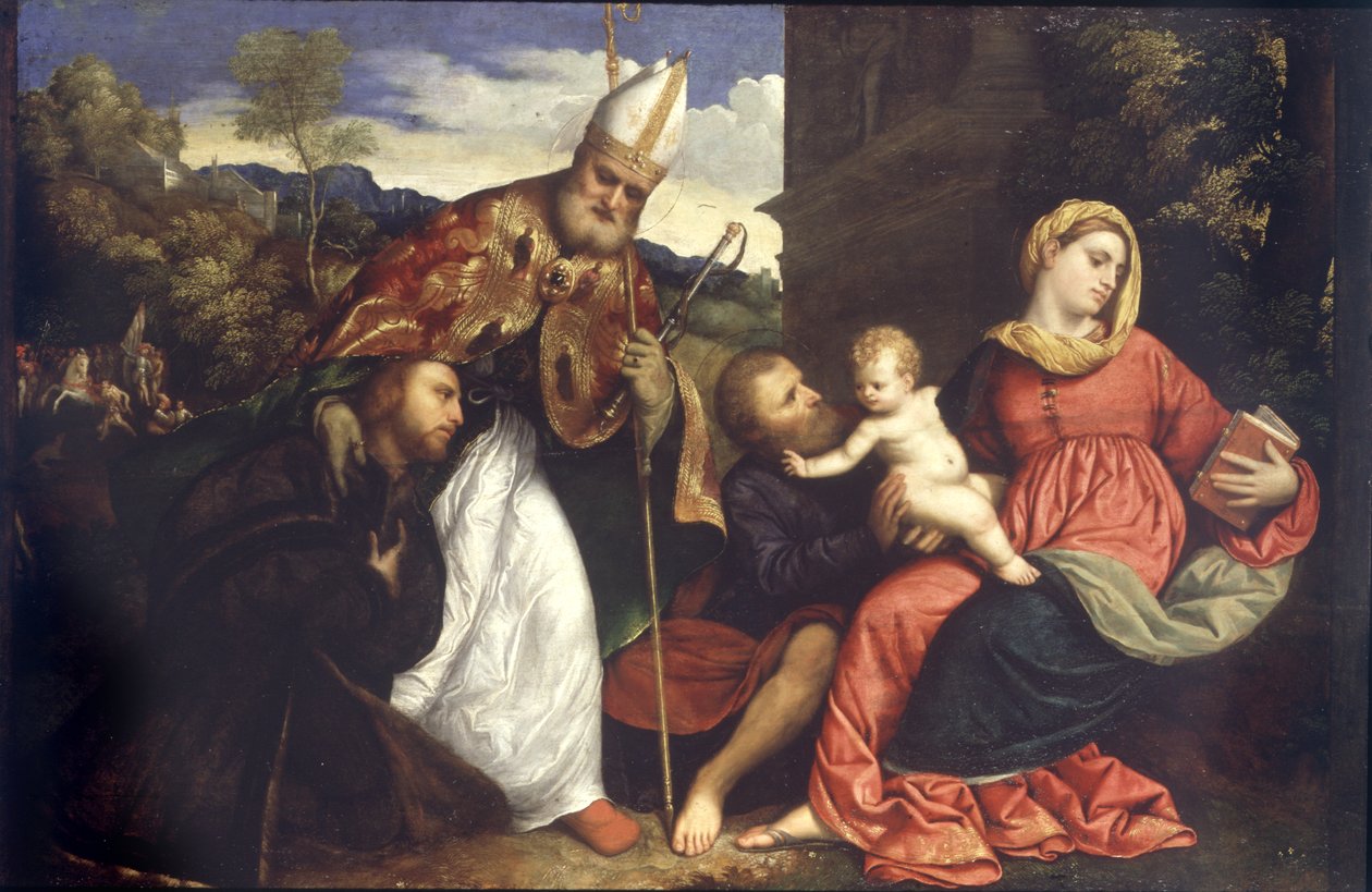 Sacra Famiglia con Sant
