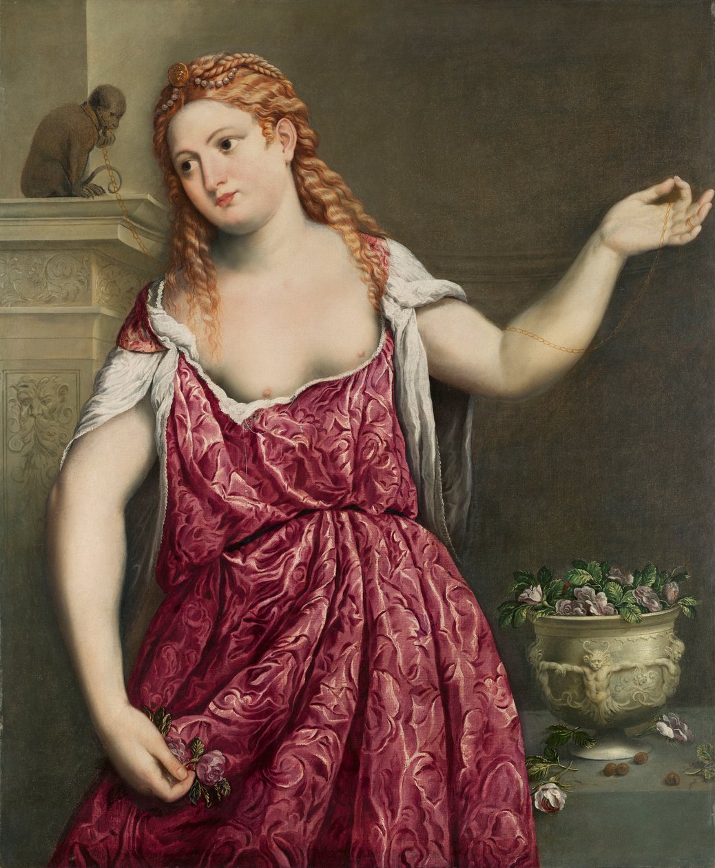 Ritratto di giovane donna da Paris Bordone