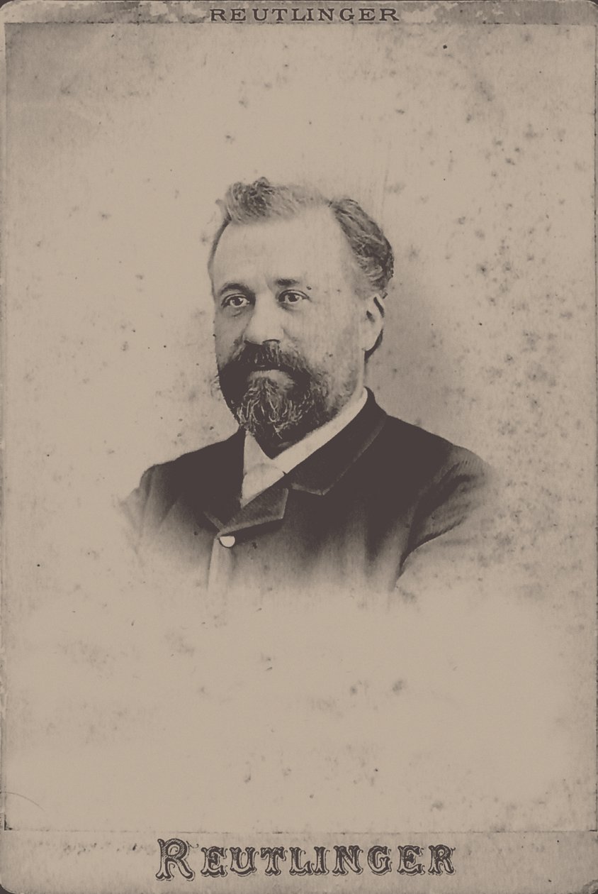Ritratto del compositore Henri Maréchal 1842-1924, 1893 da Paris . Photo studio Reutlinger