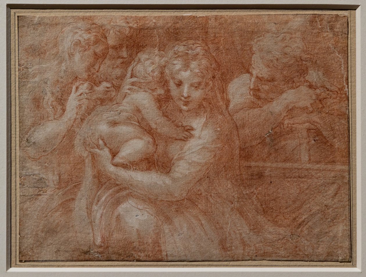 Sacra Famiglia con due santi da Parmigianino (1503 40)