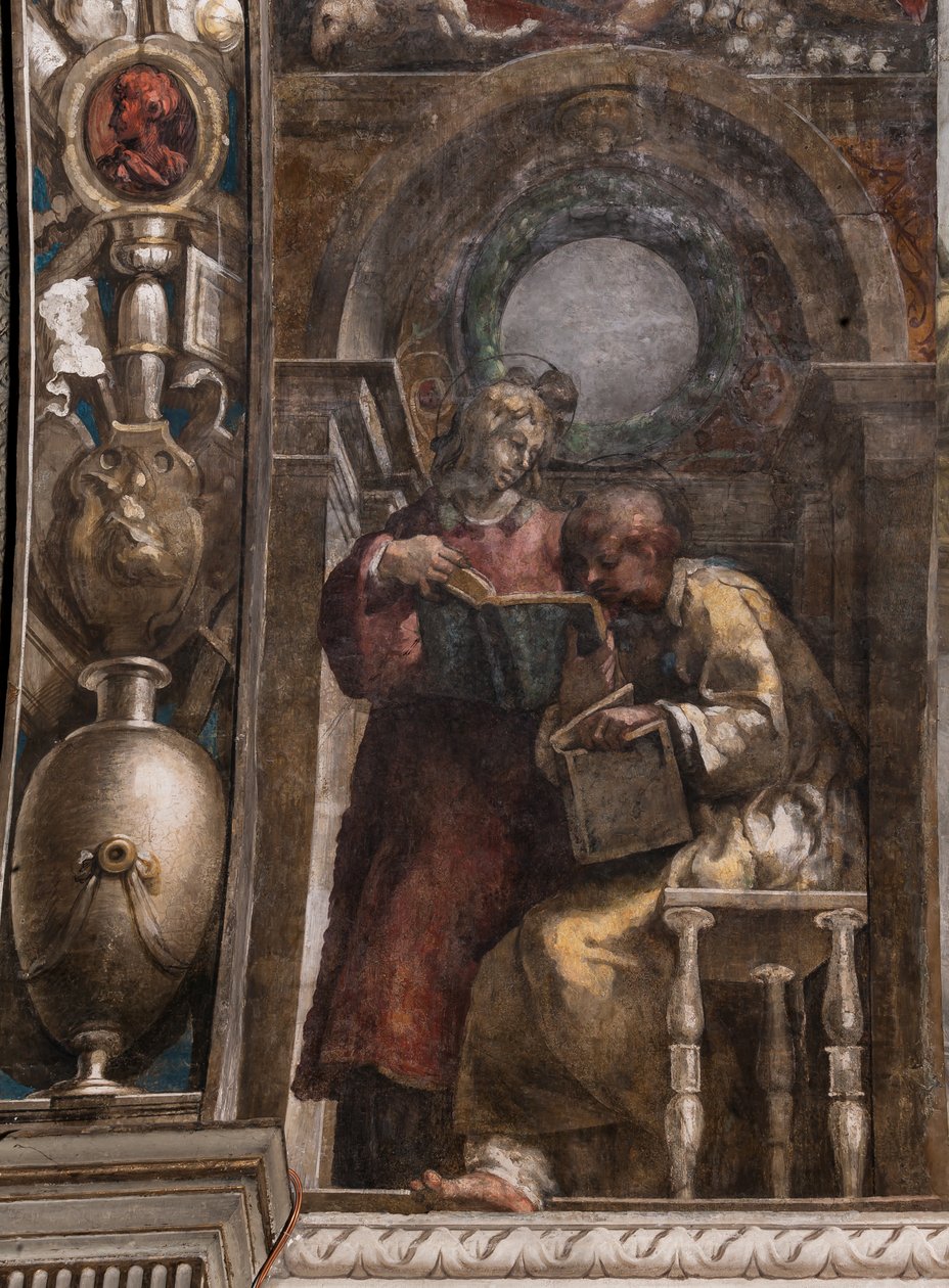 San Stefano e San Lorenzo, c.1523 da Parmigianino