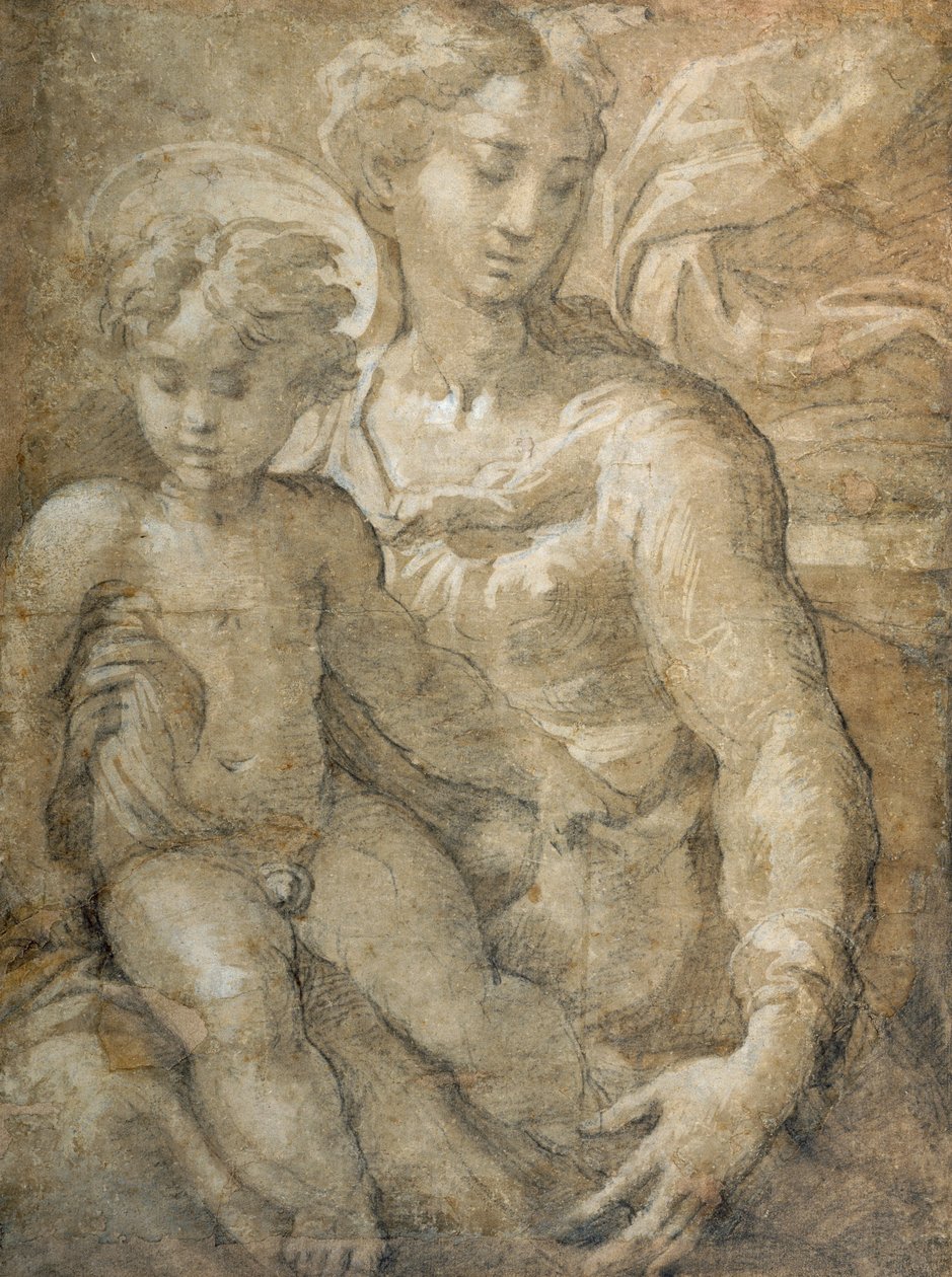 Vergine con il Bambino in grembo da Parmigianino 