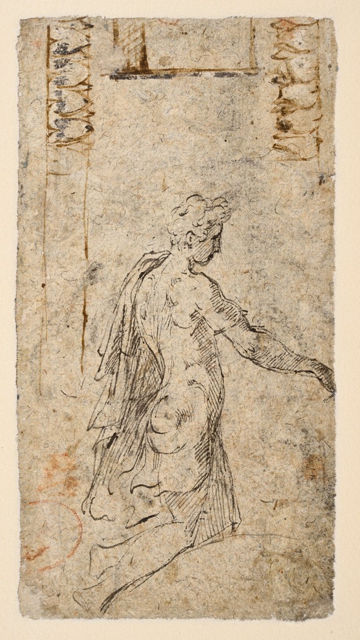 Studio di un giovane inginocchiato da Parmigianino