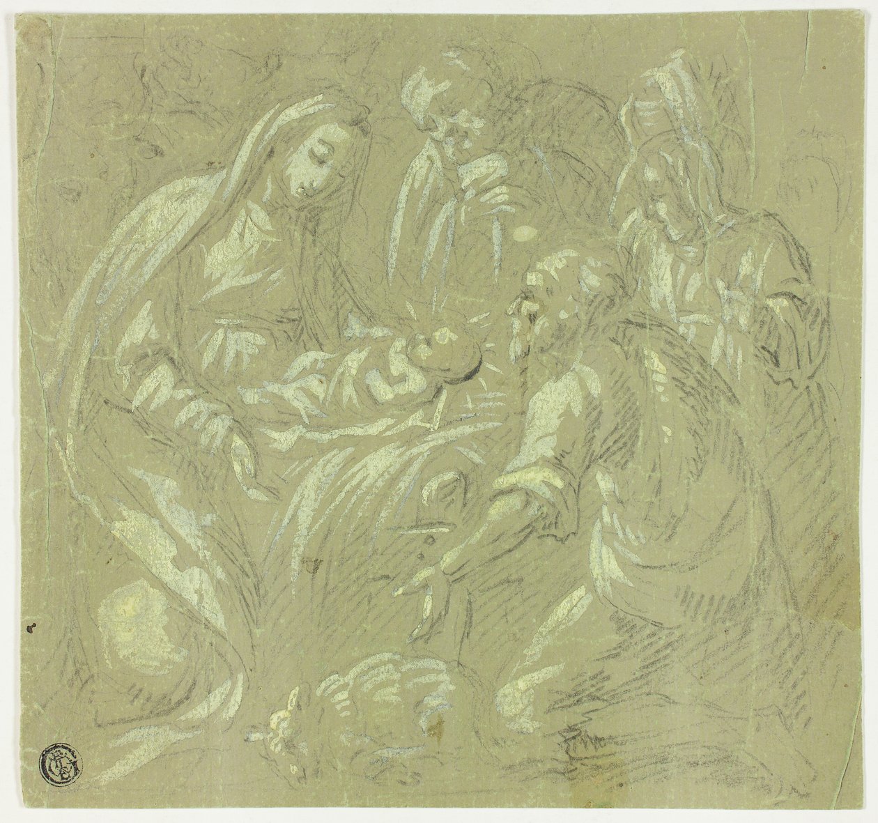 Adorazione dei pastori da Parmigianino