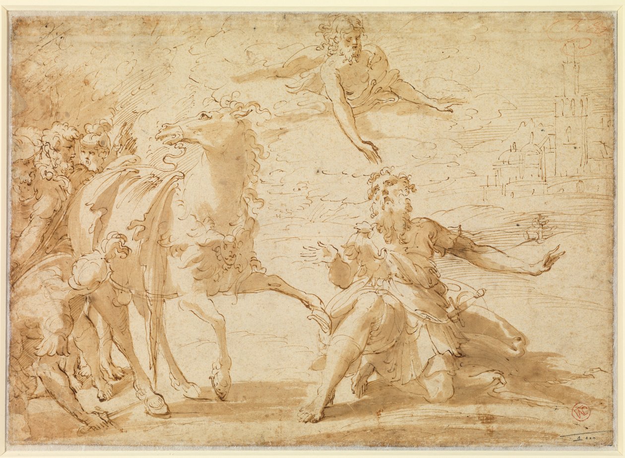 Conversione di San Paolo da Parmigianino