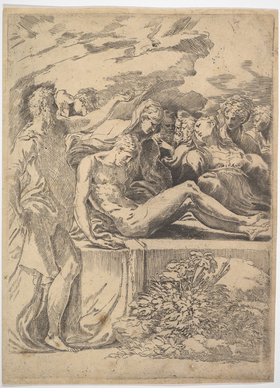 Sepoltura da Parmigianino