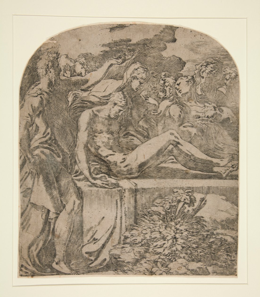 La sepoltura di Cristo da Parmigianino
