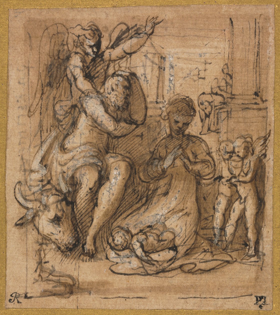 La Natività con il Sogno di Giuseppe da Parmigianino