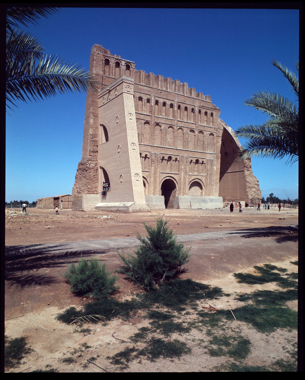 Veduta del Palazzo di Shapur I e dell
