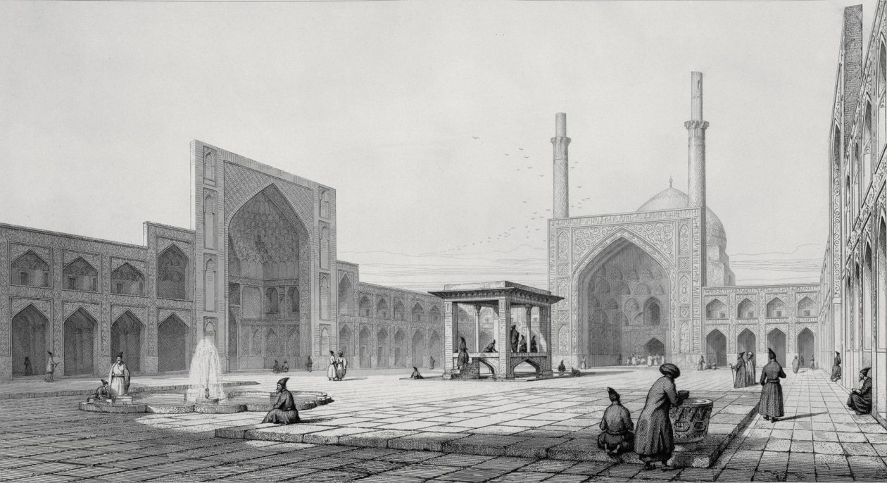 Grande Moschea del Venerdì (Masjid-i Djum-ah) a Isfahan, da 