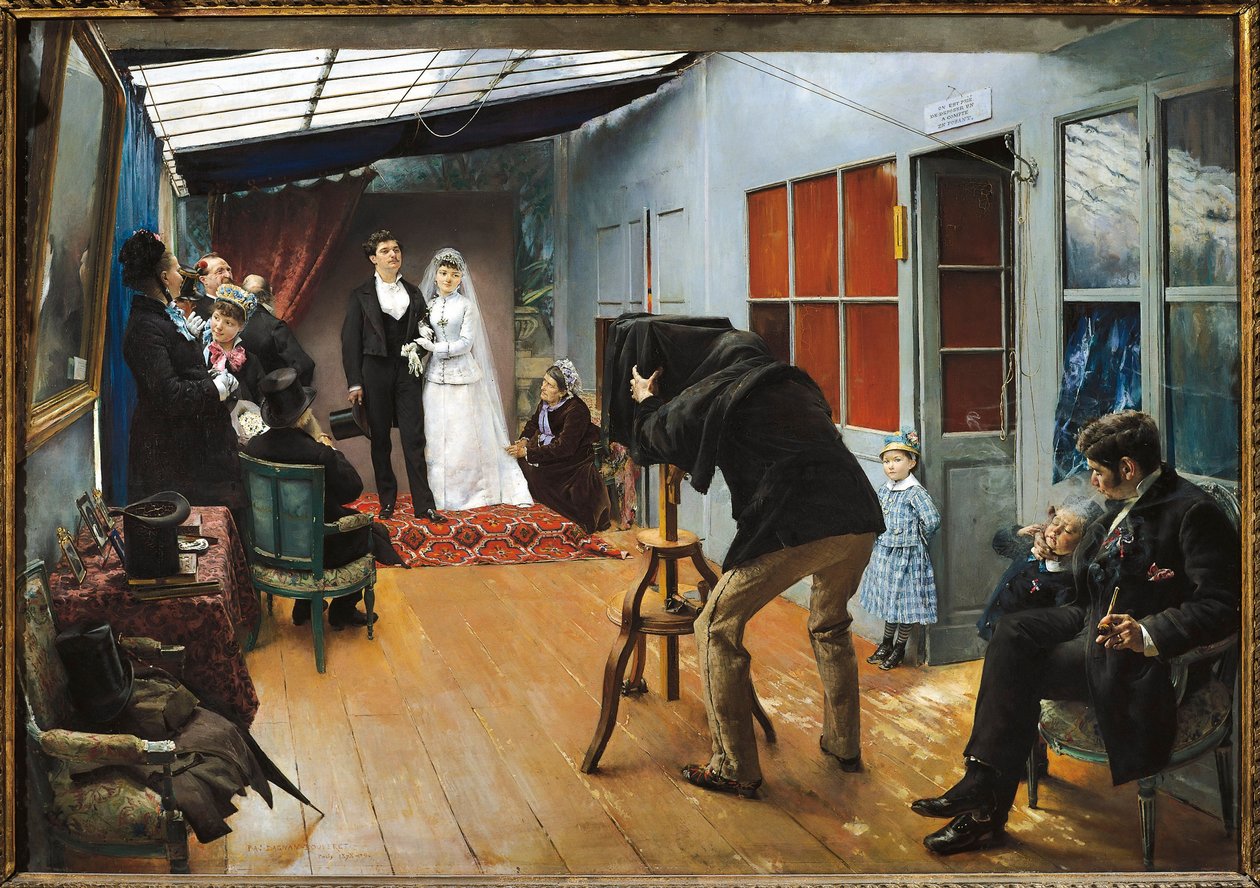 Matrimonio dal fotografo da Pascal Adolphe Jean Dagnan Bouveret