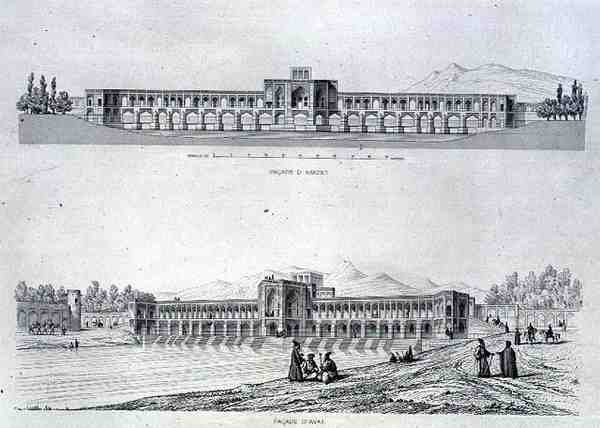 Ponte di Hassan Beg, sul Zeineroud a Isfahan, da 