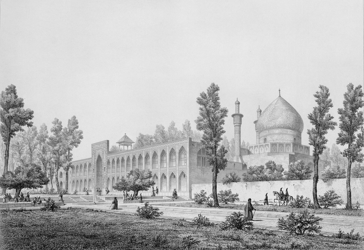 Madrasa-yi Masjid-i Shah Sultan Hussein, a Isfahan, da 