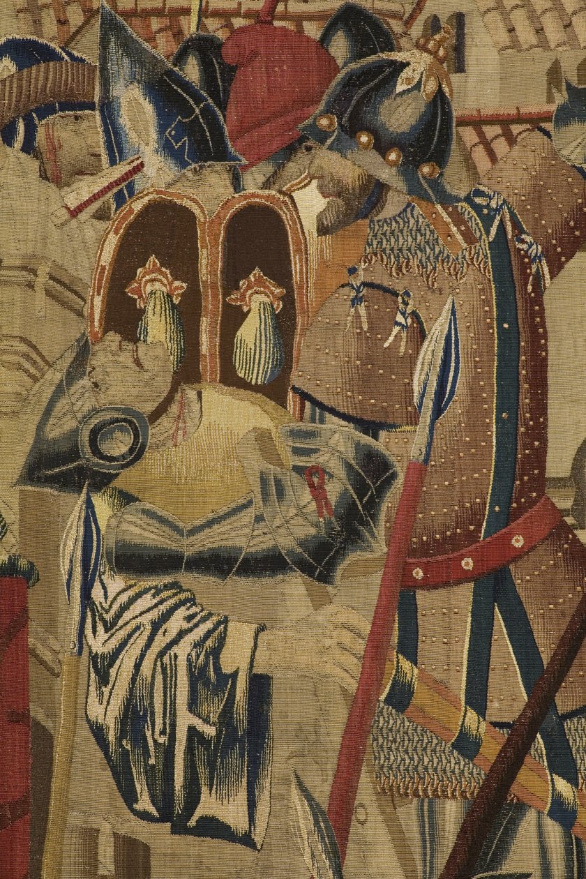 Gli Arazzi di Pastrana, manifattura di Tournai, probabilmente dalla bottega di Passchier Grenier, c.1471 - 1475 (arazzo) da Pasquier (workshop of) Grenier