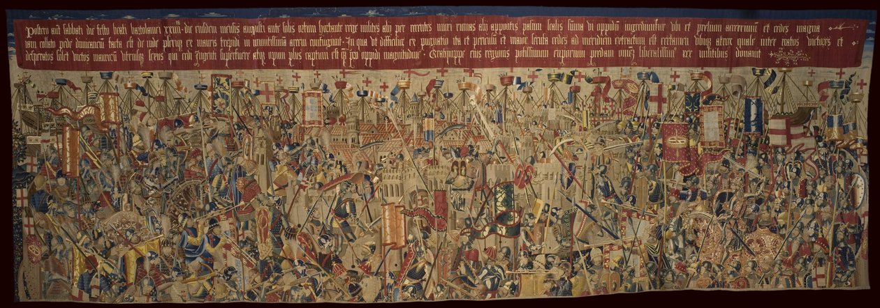 Gli Arazzi di Pastrana, manifattura di Tournai, probabilmente dalla bottega di Passchier Grenier, c.1471 - 1475 da Pasquier (workshop of) Grenier