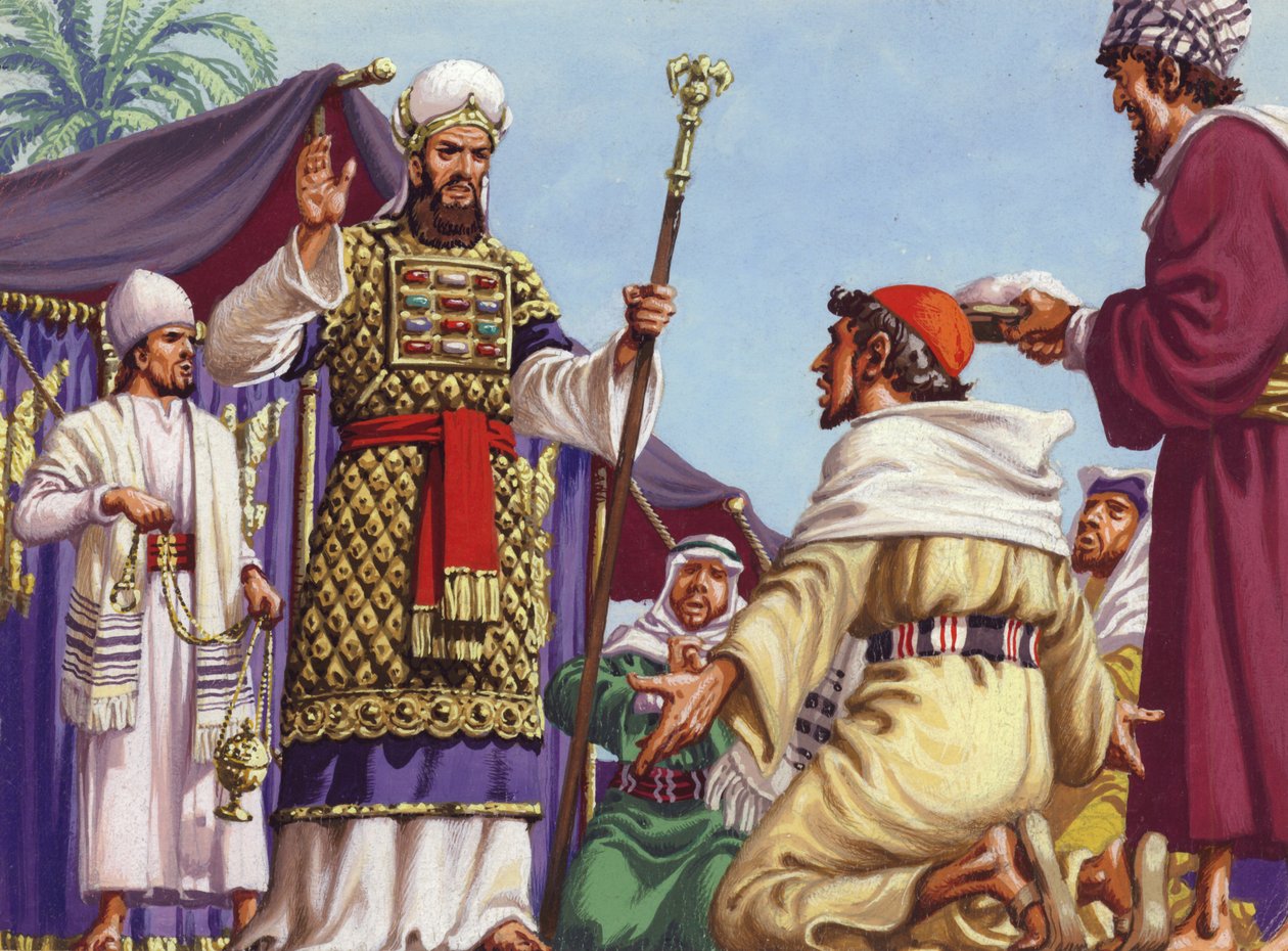 I tre Magi chiedono a Erode: "Dov
