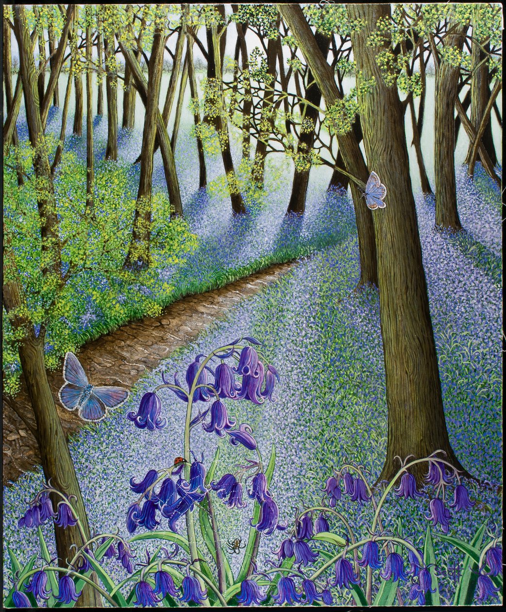 Un nuovo inizio, 2011 (acrilico su callico) da Pat Scott