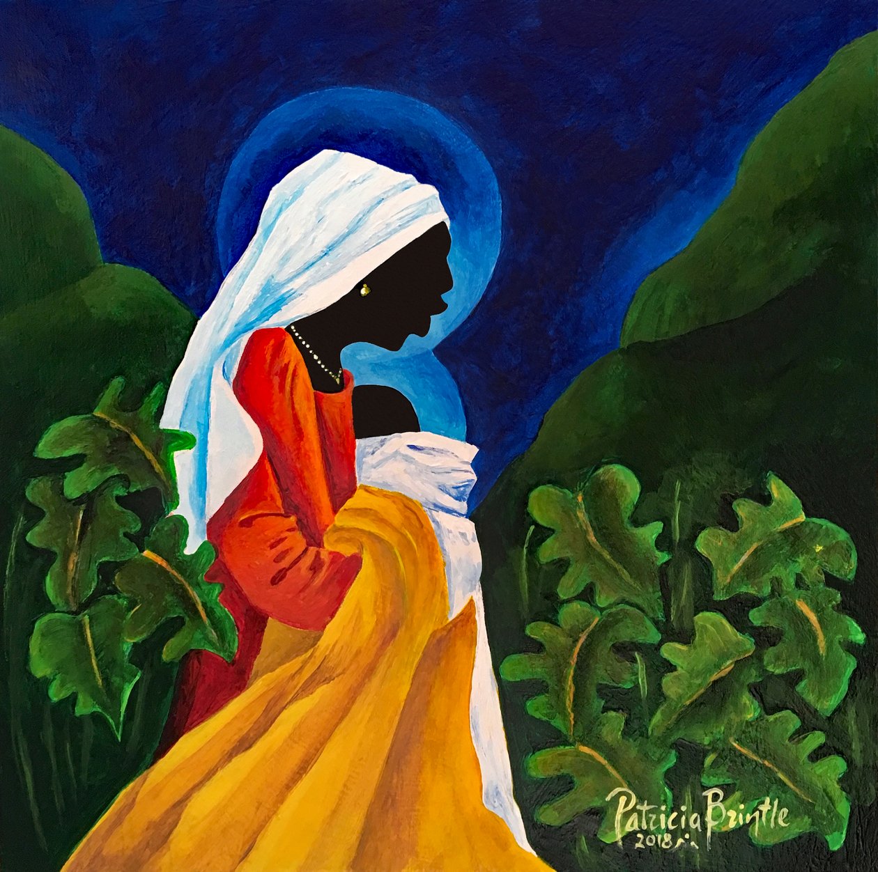 Madonna e bambino - Canto gentile, 2018 da Patricia Brintle