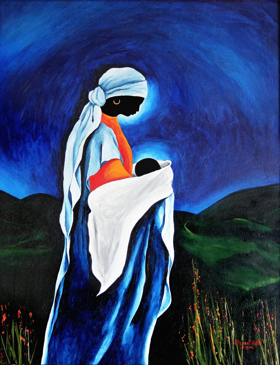 Madonna e bambino - Figlio amato, 2008 da Patricia Brintle