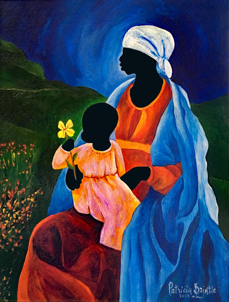 Madonna e bambino del corniolo, 2015 da Patricia Brintle