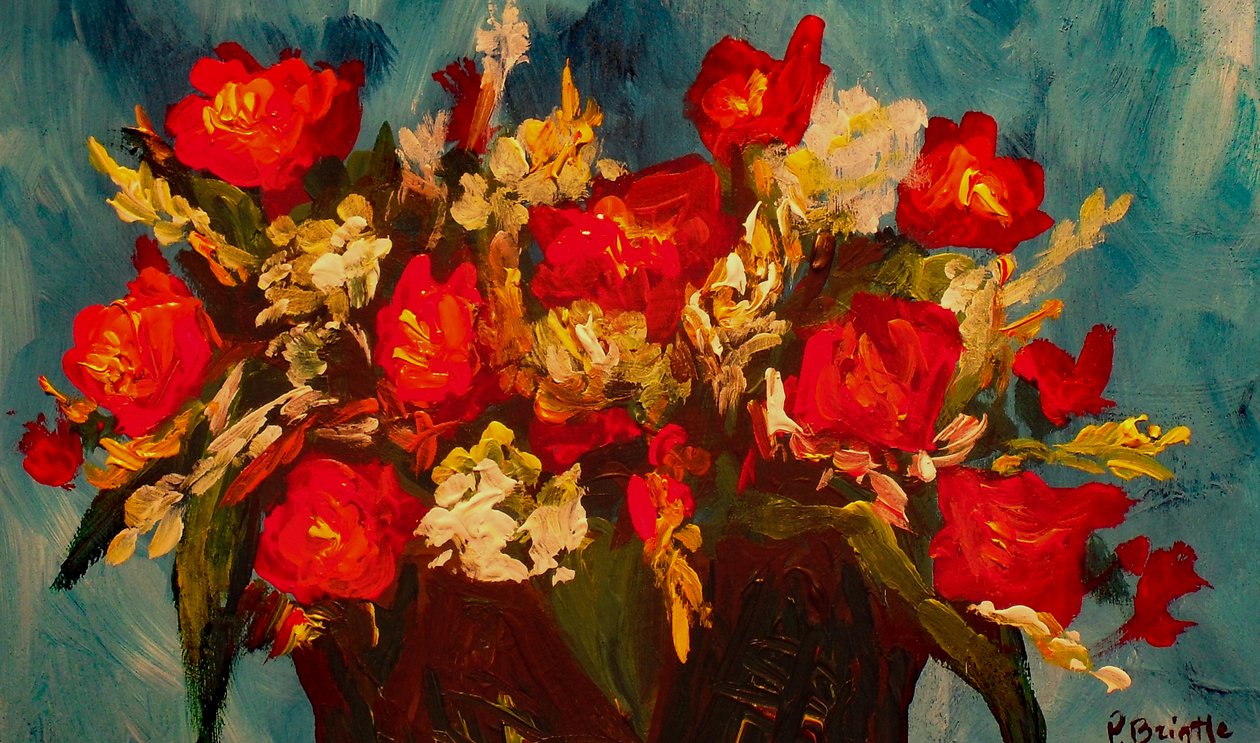 Rosa di lieto annuncio da Patricia Brintle