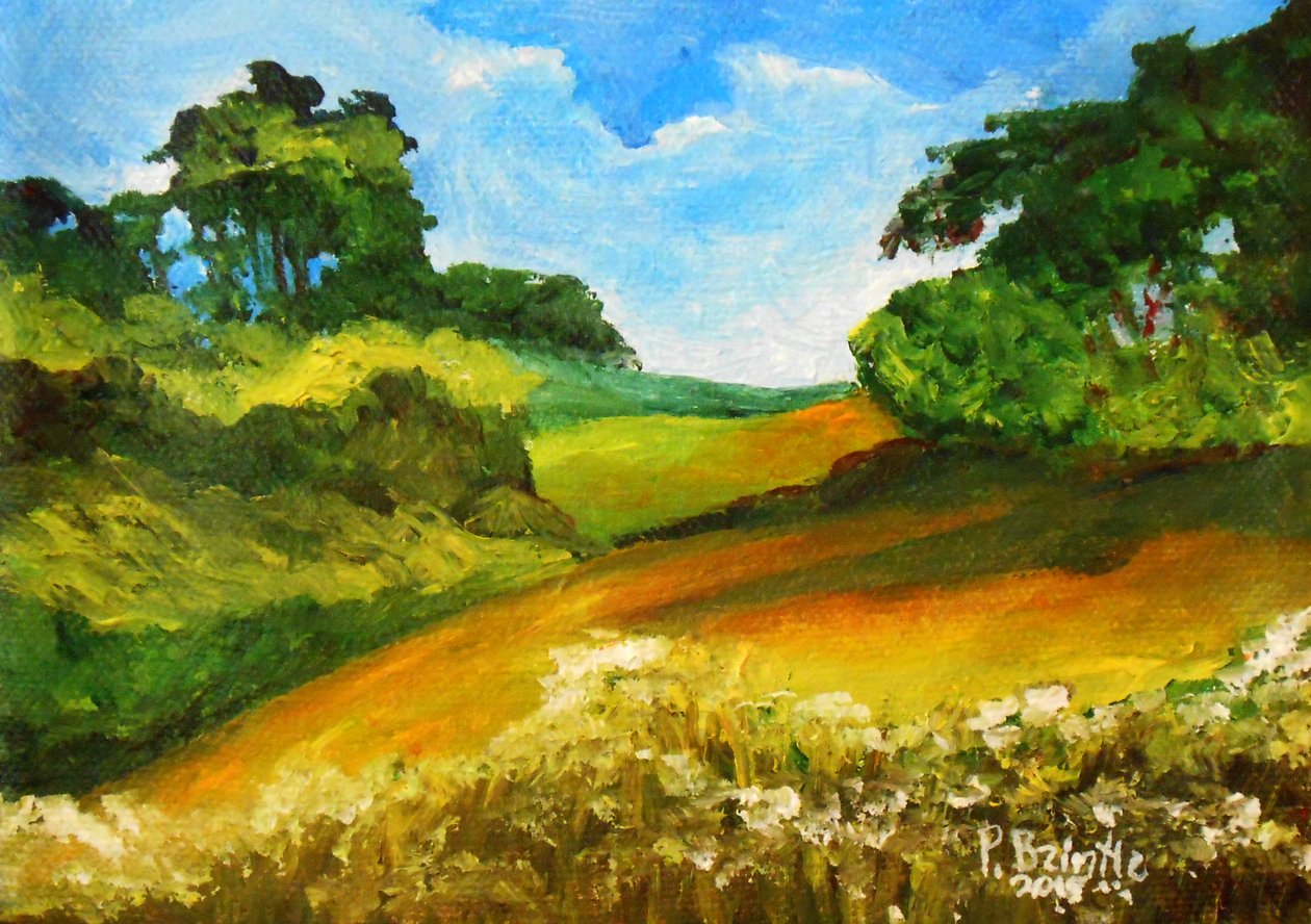 La strada di Mouline, 2015 da Patricia Brintle
