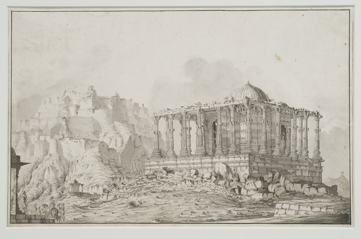 Tempio Jain nella fortezza di Komulmer (Kumbhalgarh) da Patrick Waugh