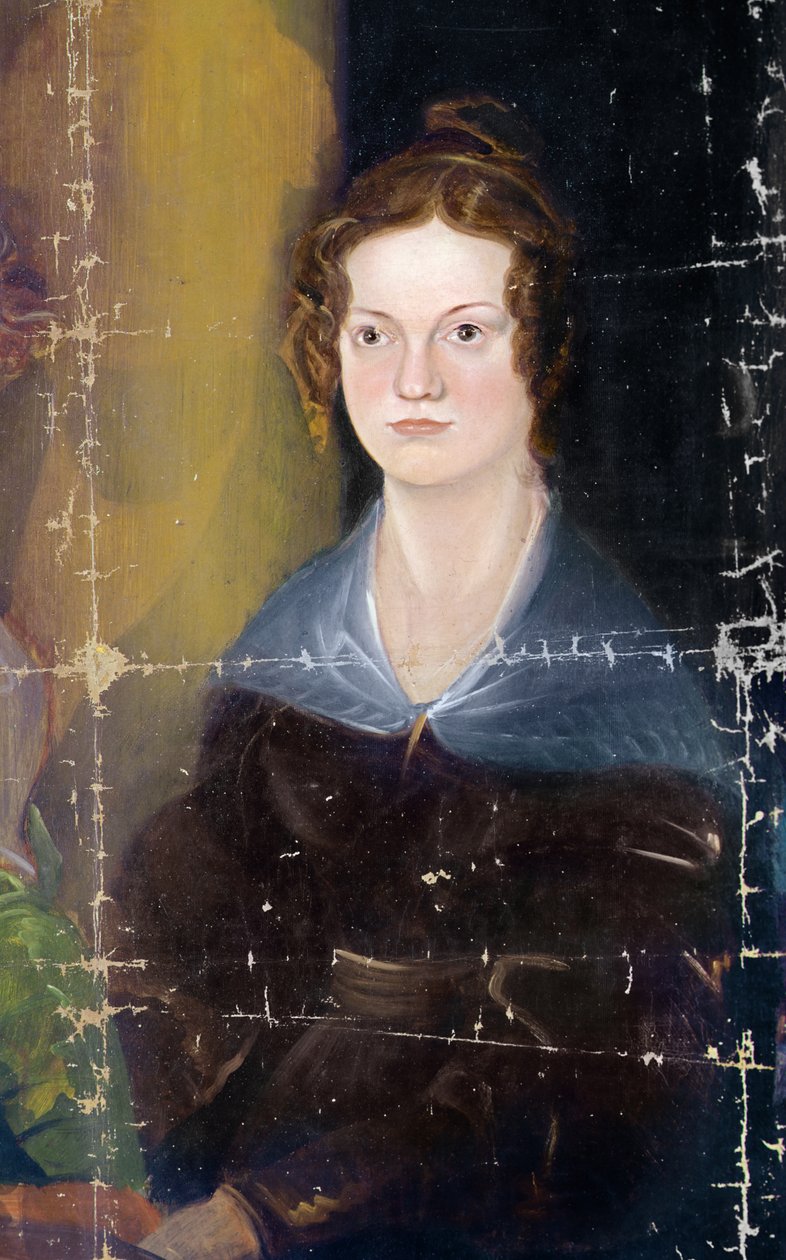 Ritratto delle sorelle Brontë, (dettaglio) da Patrick Branwell Bronte