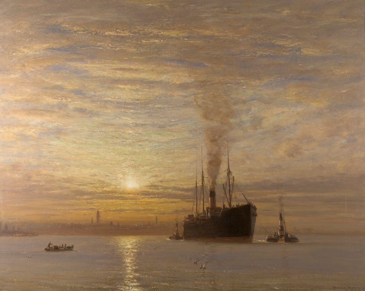 Ritorno al Clyde - Tramonto da Patrick Downie