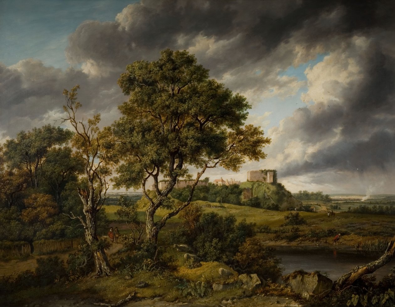 Castello di Carisbrooke, Isola di Wight da Patrick Nasmyth