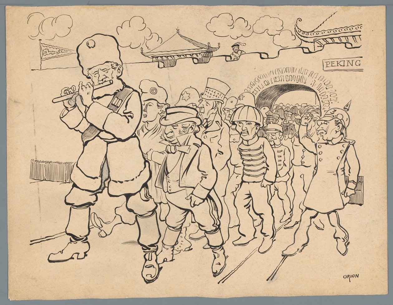 La Russia attira paesi dalla Cina da Patricq Kroon (signed by artist)