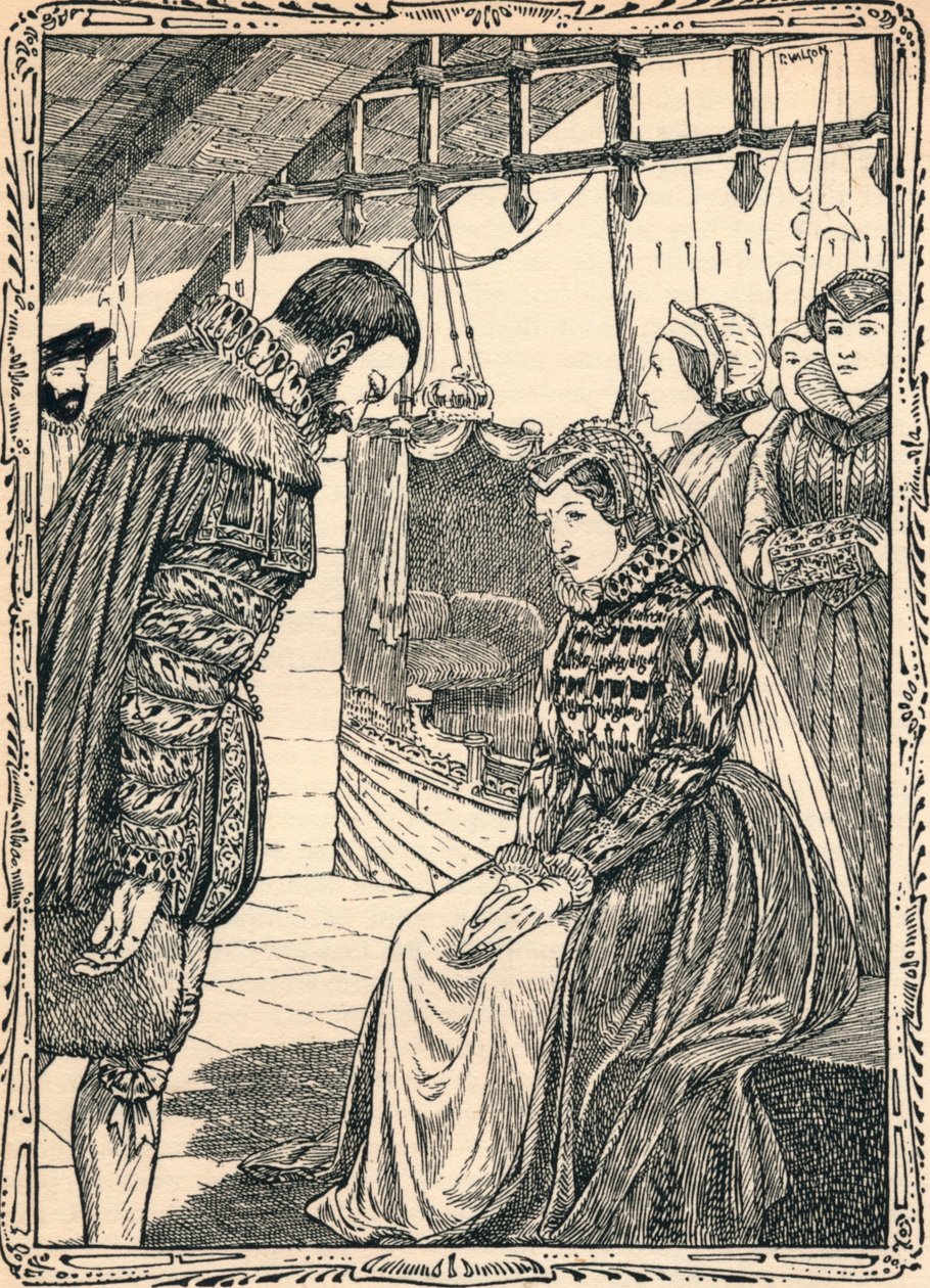 Elisabetta alla Porta dei Traditori, 1902 da Patten Wilson