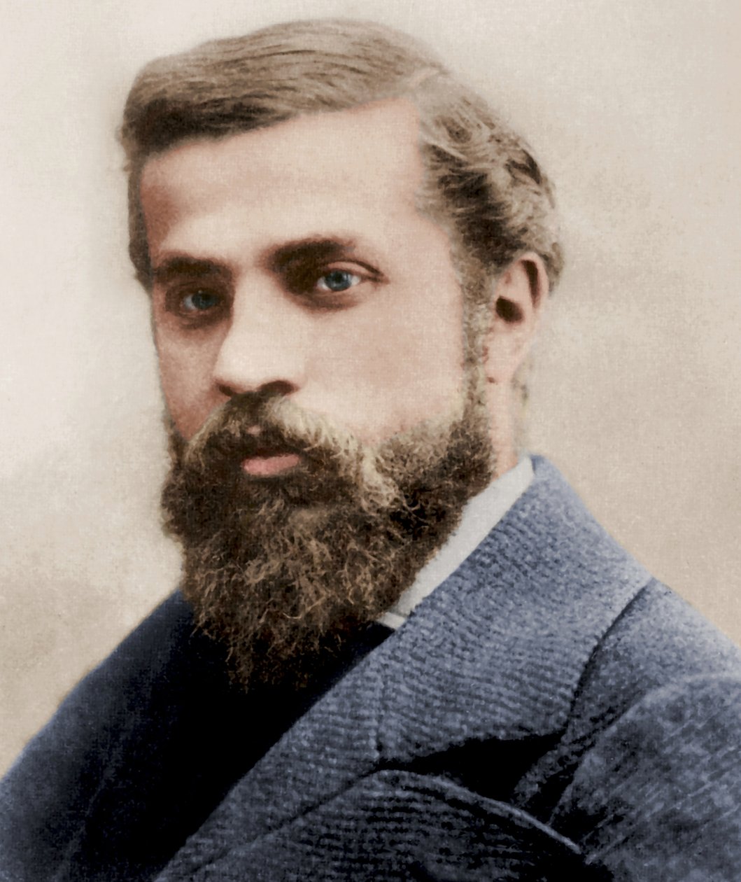 Ritratto di Antoni Gaudí, c.1878 da Pau Audouard