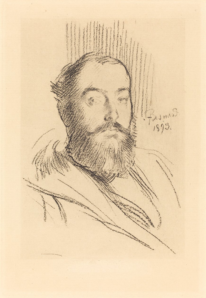 Autoritratto, 1893 da Paul Albert Besnard