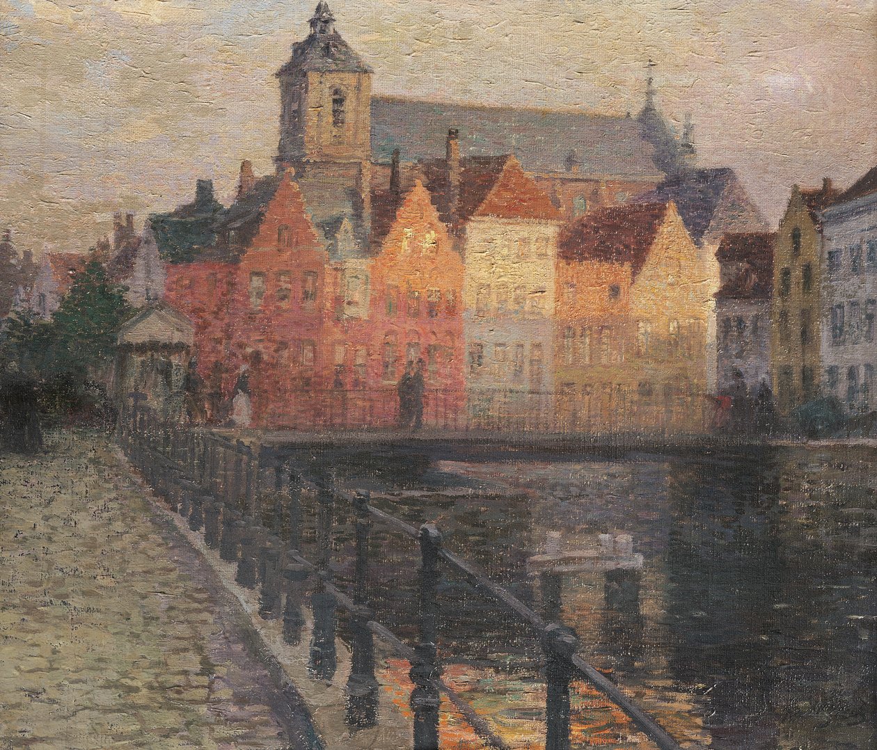 Quai de la Paille, Bruges da Paul Albert Steck