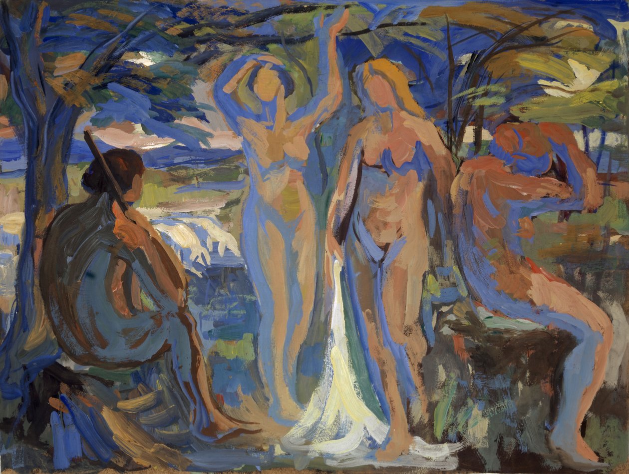 Il giudizio di Paride, c.1913-15 da Paul Altherr
