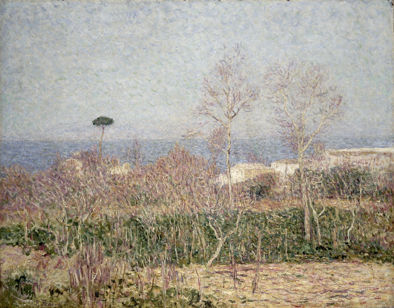 Paesaggio costiero a Capri, 1899 da Paul Baum
