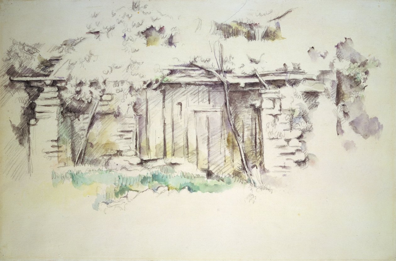 Una Capanna da Paul Cézanne