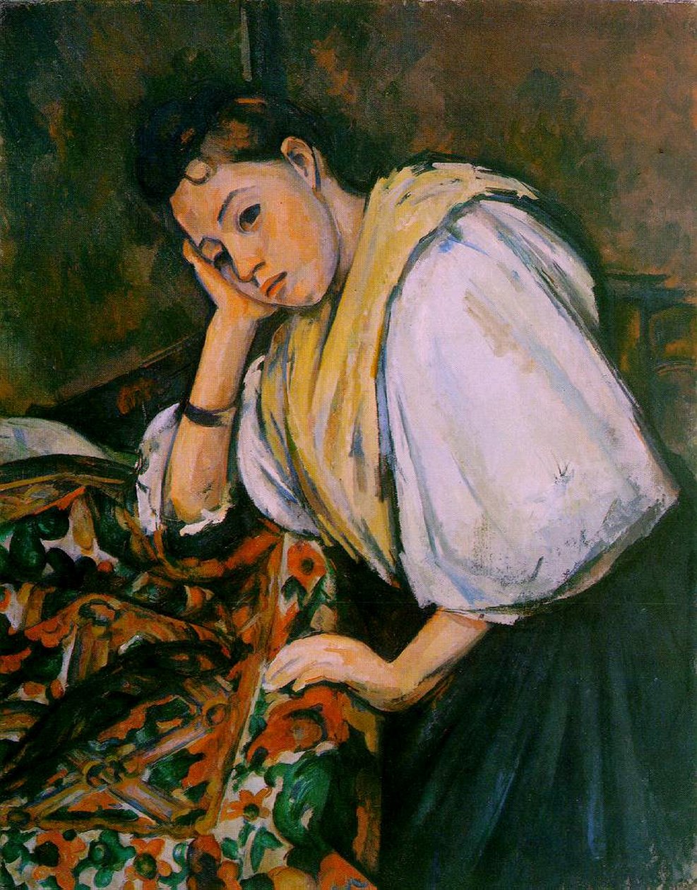 Una ragazza italiana, c.1900 da Paul Cézanne