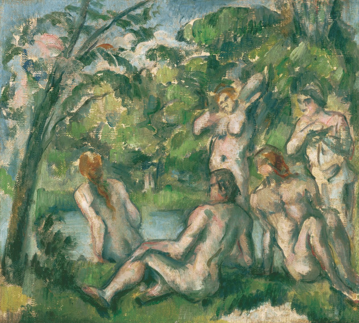 Bagnanti da Paul Cézanne