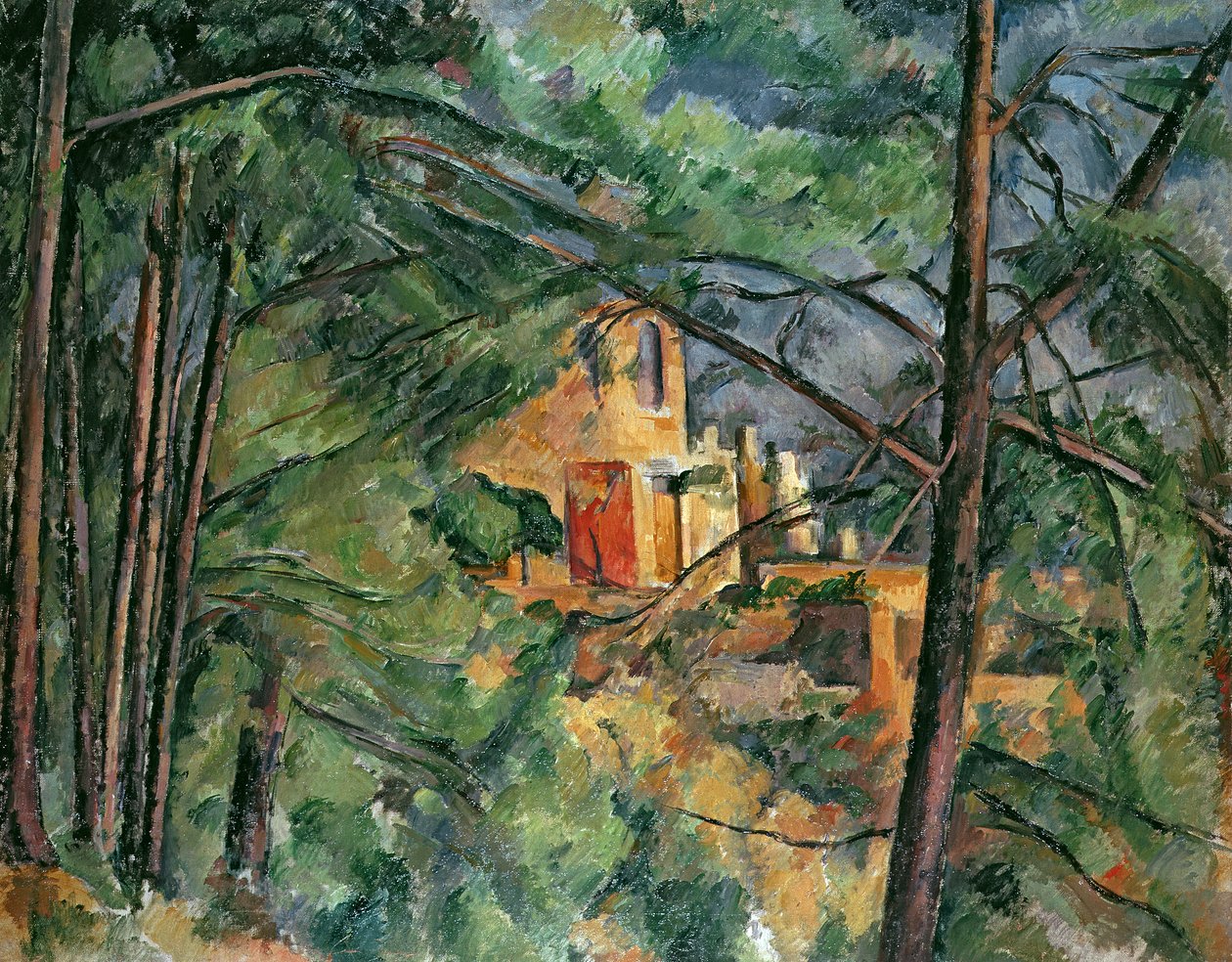 Chateau Noir, c.1904 da Paul Cézanne