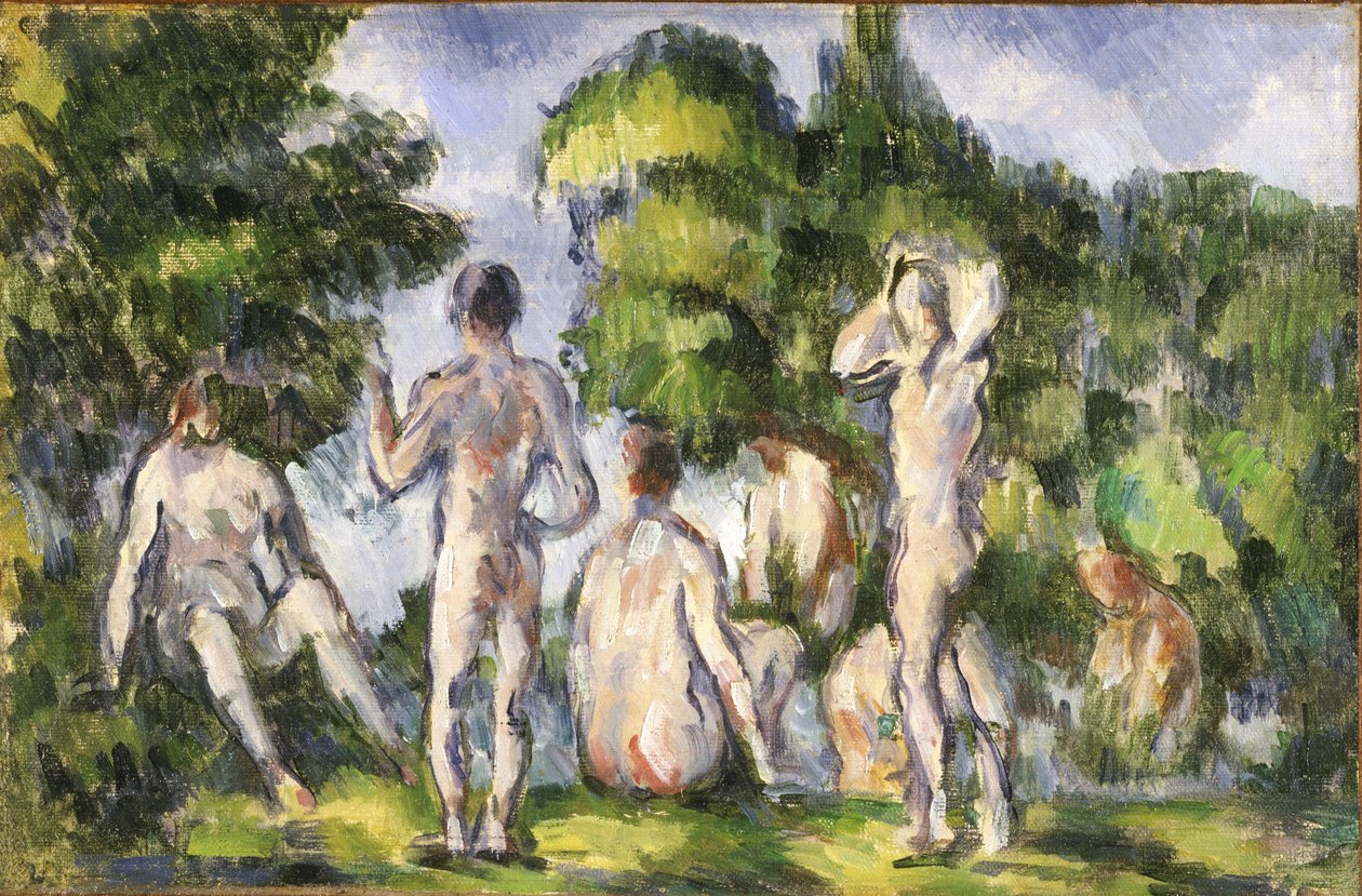 Gruppo di bagnanti da Paul Cézanne