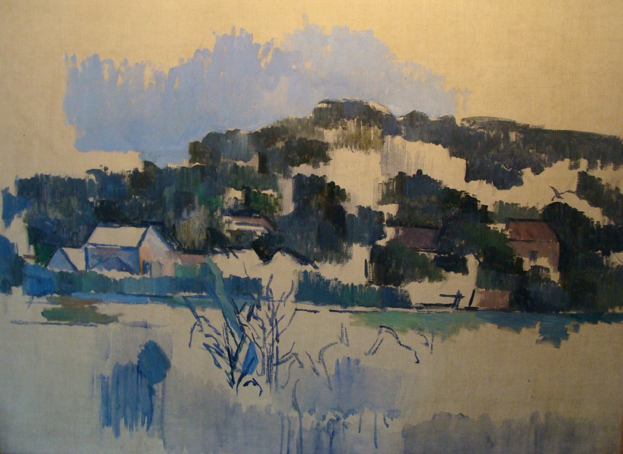 Case sulla Collina da Paul Cézanne