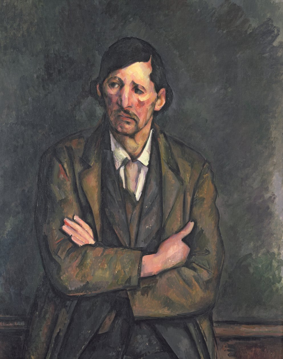 Uomo con le braccia incrociate, c.1899 da Paul Cézanne