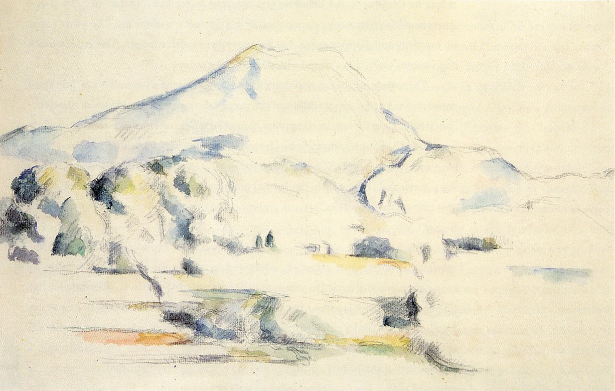 Mont Sainte-Victoire da Paul Cézanne