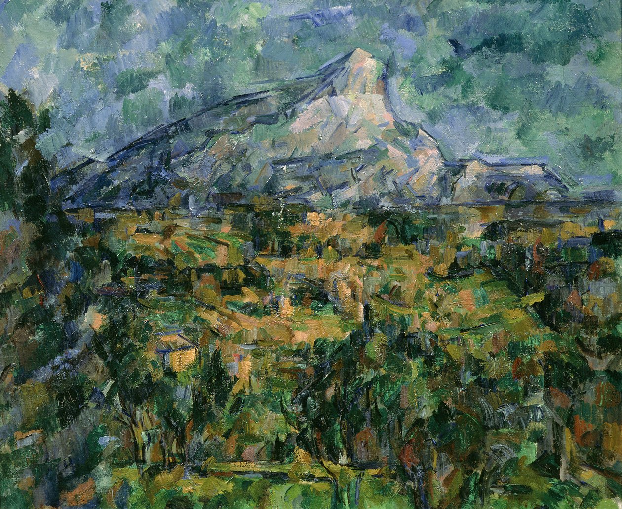Mont Sainte-Victoire, 1904-05 da Paul Cézanne