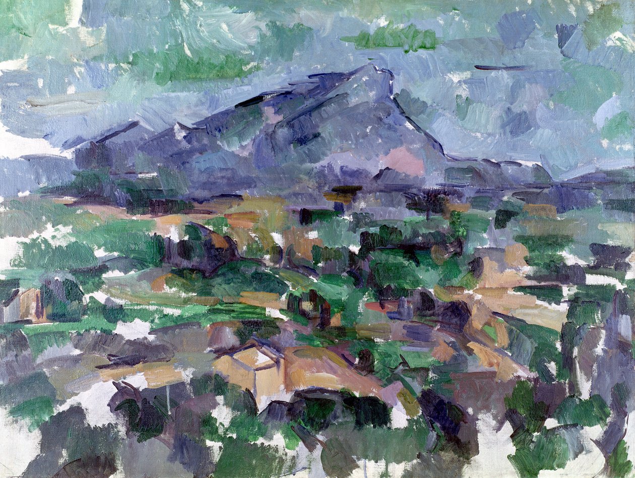 Montagna Sainte-Victoire, 1904-06 da Paul Cézanne